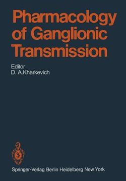 portada pharmacology of ganglionic transmission (en Inglés)