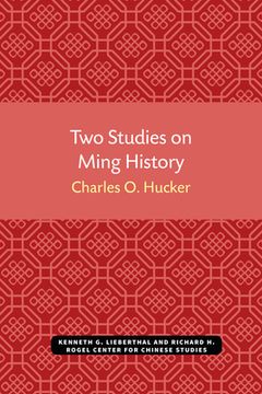 portada Two Studies on Ming History (en Inglés)