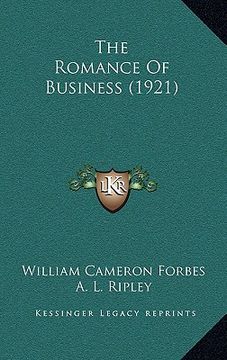 portada the romance of business (1921) (en Inglés)