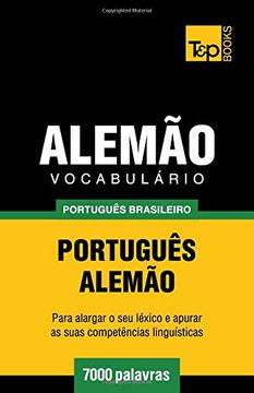 portada Vocabulário Português Brasileiro-Alemão - 7000 Palavras (en Portugués)