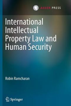 portada International Intellectual Property Law and Human Security (en Inglés)