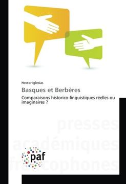 portada Basques et Berbères: Comparaisons historico-linguistiques réelles ou imaginaires ? (Omn.Pres.Franc.) (French Edition)