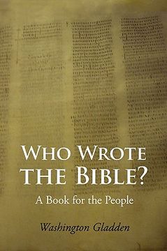 portada who wrote the bible? large-print edition (en Inglés)