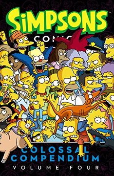 portada Simpsons Comics Colossal Compendium Volume 4 (en Inglés)