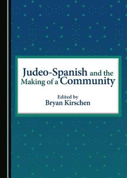portada Judeo-Spanish and the Making of a Community (in English)