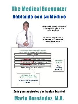 portada the medical encounter - hablando con su medico: guia para pacientes que hablan espanol (in English)