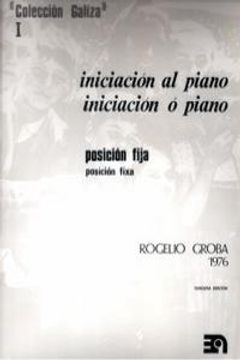 portada iniciacion al piano cantiga nｧ 1 (in Spanish)