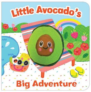 portada Little Avocado's big Adventure (Finger Puppet Book) (Puppet Board Book) (en Inglés)