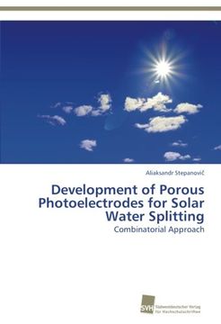 portada Development of Porous Photoelectrodes for Solar Water Splitting
