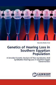 portada genetics of hearing loss in southern egyptian population (en Inglés)