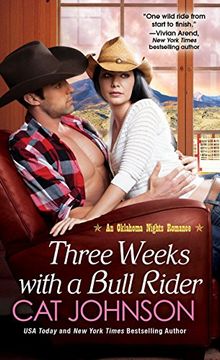 portada Three Weeks With a Bull Rider (Oklamhoma Nights) (in English)
