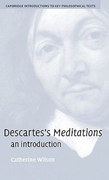 portada Descartes's Meditations Hardback: An Introduction (Cambridge Introductions to key Philosophical Texts) (in English)