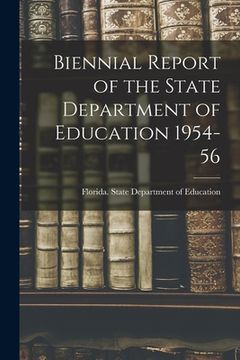 portada Biennial Report of the State Department of Education 1954-56 (in English)