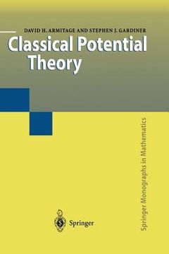 portada classical potential theory (en Inglés)