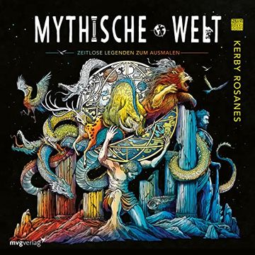 portada Mythische Welt: Zeitlose Legenden zum Ausmalen (en Alemán)