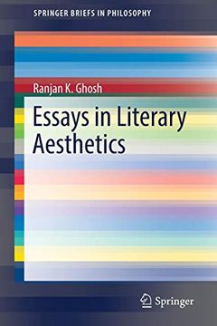 portada Essays in Literary Aesthetics (Springerbriefs in Philosophy) (en Inglés)