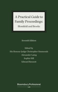 portada A Practical Guide to Family Proceedings: Blomfield and Brooks (in English)