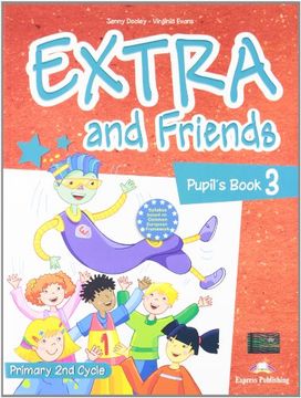 portada Extra & Friends 3 Primary 2nd Cycle Pupil's Book (Spain) 