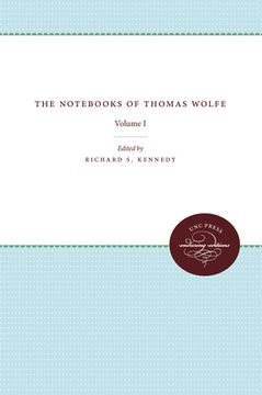 portada the nots of thomas wolfe: volume i (en Inglés)