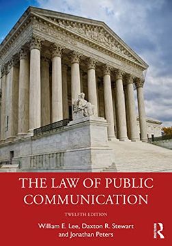 portada The law of Public Communication (in English)