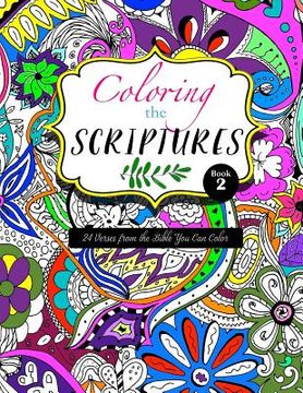 portada Color the Scriptures - Book 2 (en Inglés)