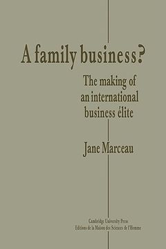 portada A Family Business? Paperback (in English)