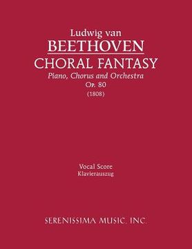 portada Choral Fantasy, Op.80: Vocal score (in German)