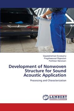 portada Development of Nonwoven Structure for Sound Acoustic Application (en Inglés)
