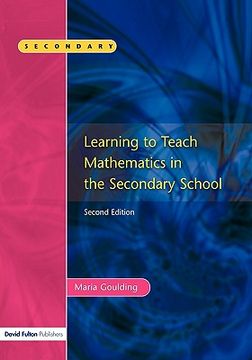 portada learning to teach mathematics, second edition (en Inglés)
