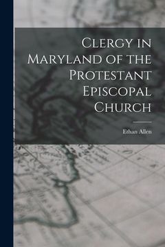 portada Clergy in Maryland of the Protestant Episcopal Church (in English)