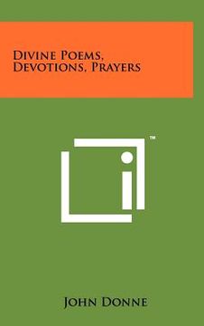 portada divine poems, devotions, prayers (en Inglés)