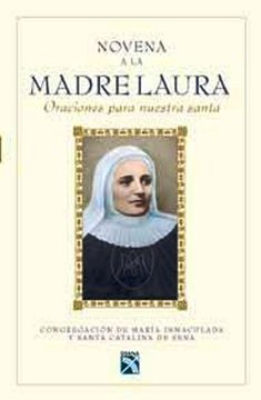portada Novena a la Madre Laura Oraciones Para Nuestra Santa - Cartilla