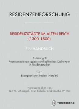 portada Residenzstädte im Alten Reich (1300-1800). Ein Handbuch (en Alemán)