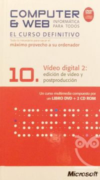 portada Computer & web - 10 Vídeo Digital 2: Edición de Vídeo y Postproducción