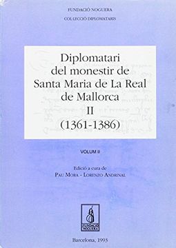 portada Diplomatari del monestir de Santa Maria la Real de Mallorca: 2 (Fundació Noguera)