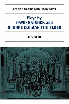 portada British and American Playwrights 15 Volume Paperback Set: Plays by David Garrick and George Colman the Elder Paperback (en Inglés)