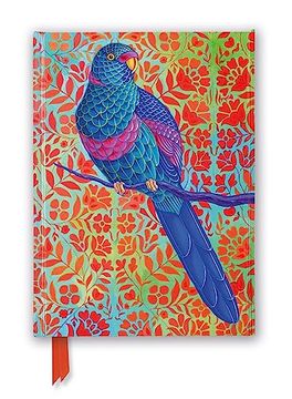 portada Jane Tattersfield: Blue Parrot (Foiled Journal) (Flame Tree Notebooks) (in English)