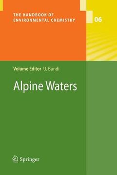 portada alpine waters (en Inglés)