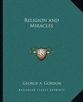 portada religion and miracles (en Inglés)