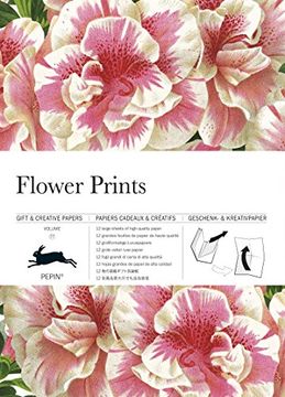portada Flower Prints: Gift & Creative Paper Book Vol. 77 (en Inglés)