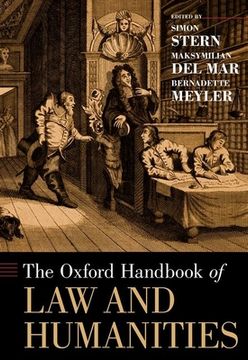 portada The Oxford Handbook of law and Humanities (Oxford Handbooks) 