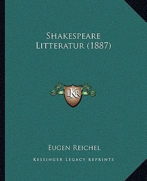 portada shakespeare litteratur (1887) (in English)