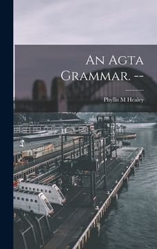 portada An Agta Grammar. -- (en Inglés)