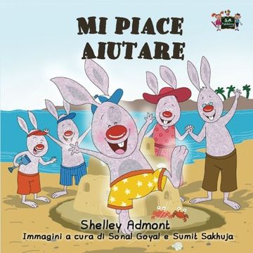 portada Mi piace aiutare: I Love to Help (Italian Edition) (Italian Bedtime Collection)