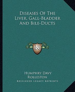 portada diseases of the liver, gall-bladder and bile-ducts (in English)