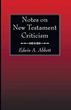 portada Notes on new Testament Criticism (in English)