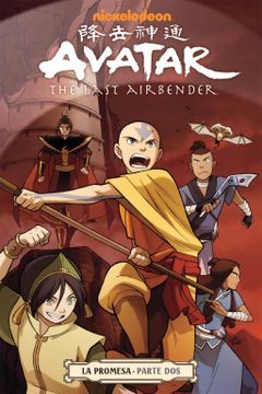 portada Avatar. The Last Airbender. La promesa parte 2