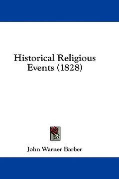 portada historical religious events (1828) (en Inglés)