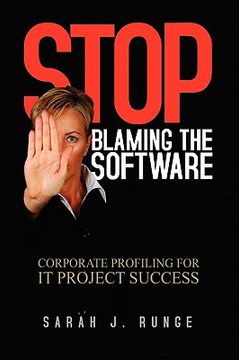 portada stop blaming the software (en Inglés)