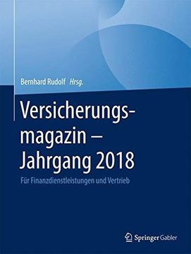 portada Versicherungsmagazin - Jahrgang 2018: Für Finanzdienstleistungen und Vertrieb (en Alemán)